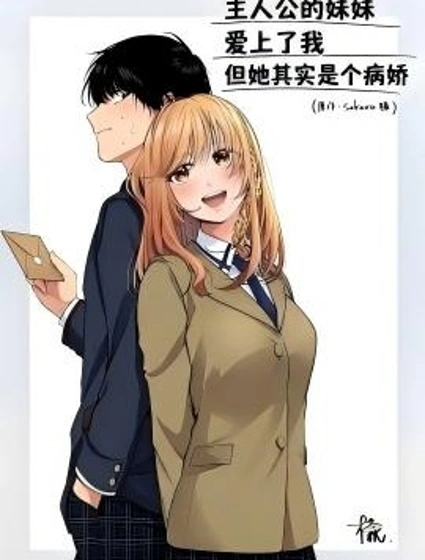主人公的妹妹愛上了我，但她其實是個病嬌封面